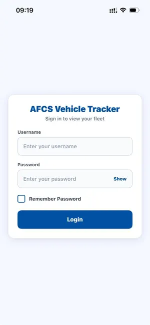 Fintech Vehicle Tracker screenshot 1