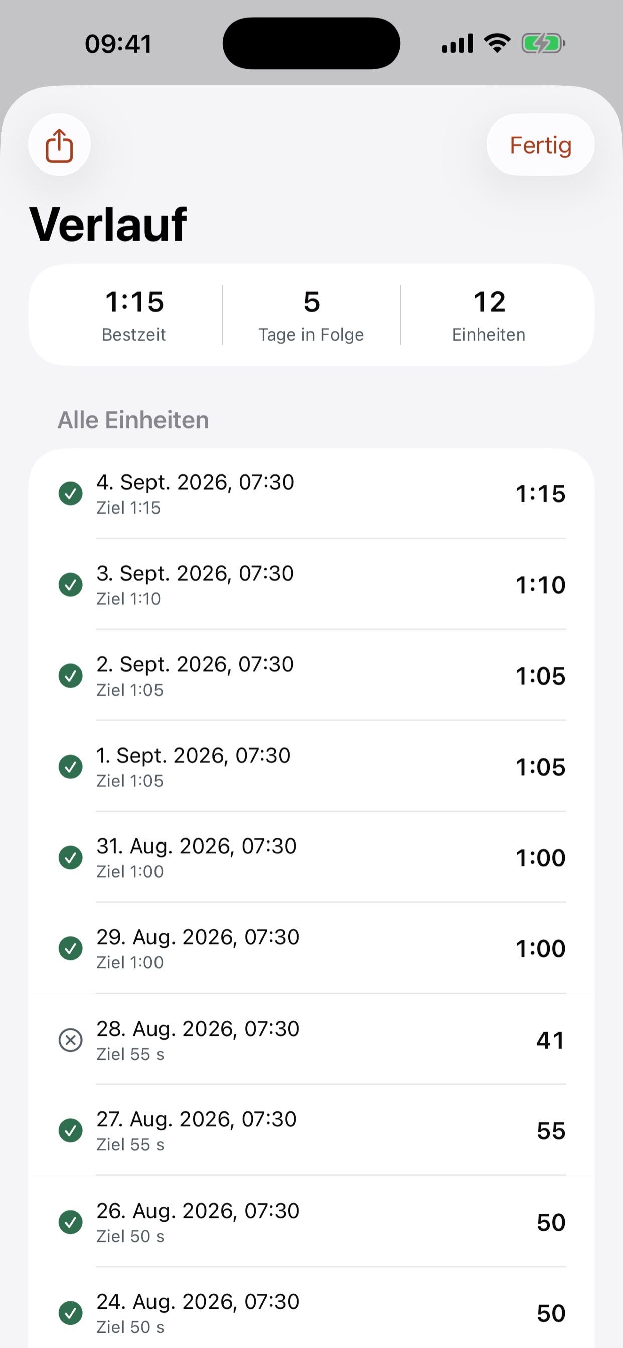 Screenshot 5 of PlankBuddy