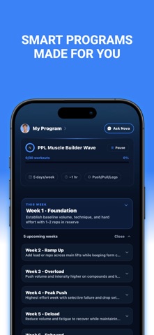 Motion Workout Tracker Screenshot 1 of 10