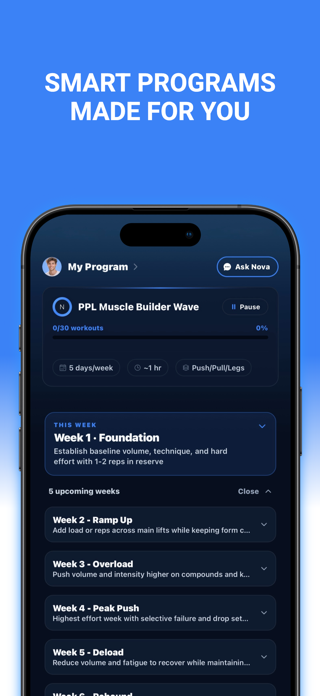 Motion Workout Tracker Screenshot 1 of 10