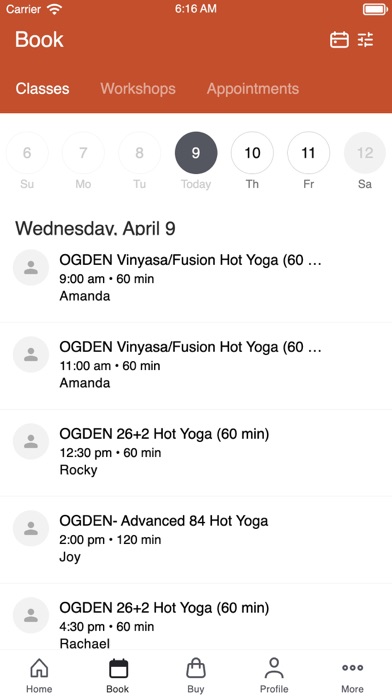 Higher Ground Hot Yoga Screenshot