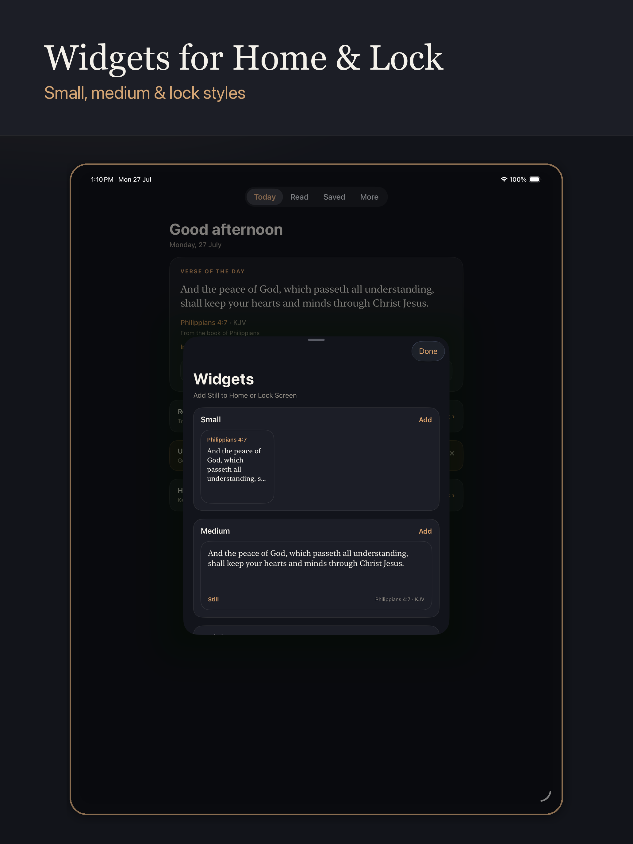 Still: Offline Bible Reader screenshot 7
