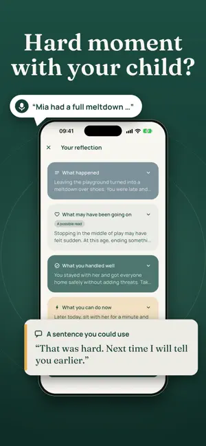 Reflory: AI Parenting Coach screenshot 1