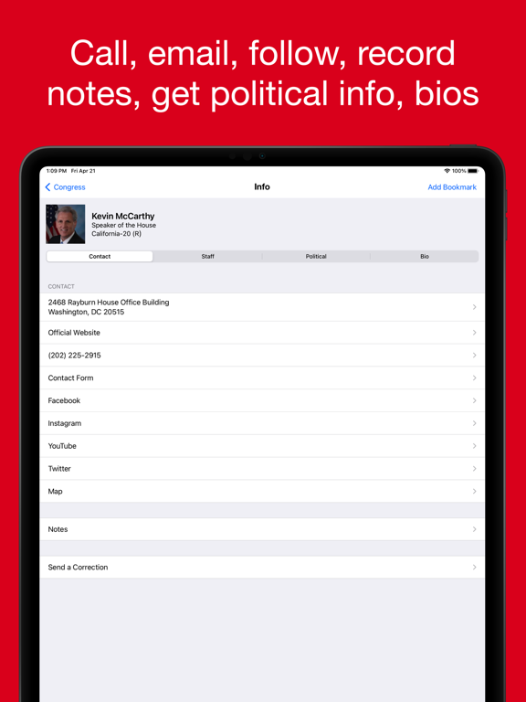Screenshot #6 pour Congress Pro