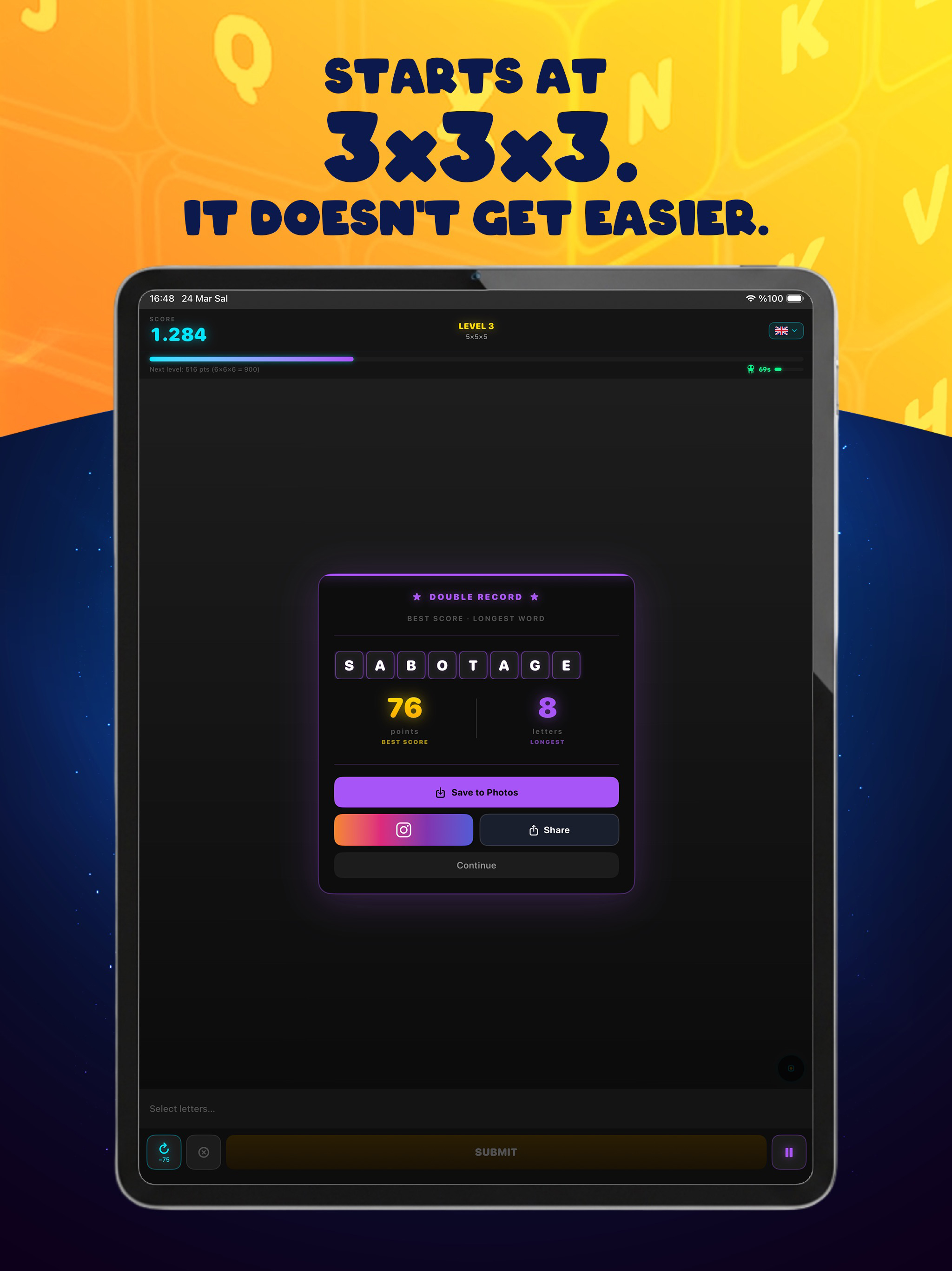 Word Qube | 3D Word Puzzle
