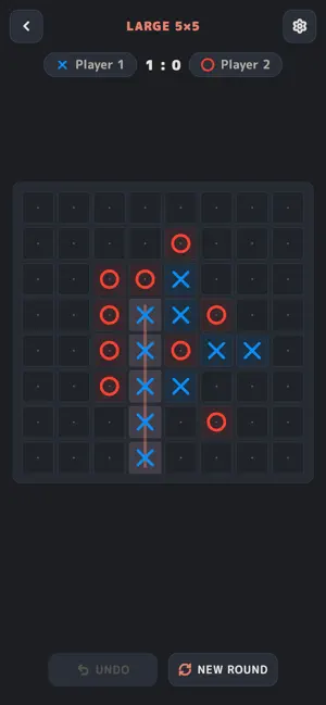 GridXO - Tic Tac Toe & Gomoku screenshot 3
