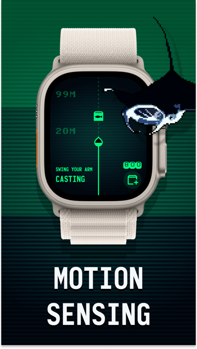 Fishow - Wrist Fishing Sim iPhone screenshot 4 - Entertainment app