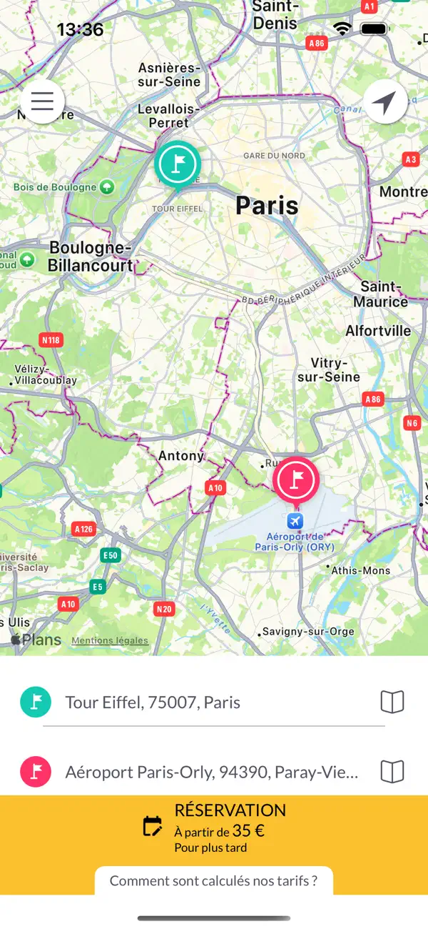Screenshot #2 pour ADriverVTC