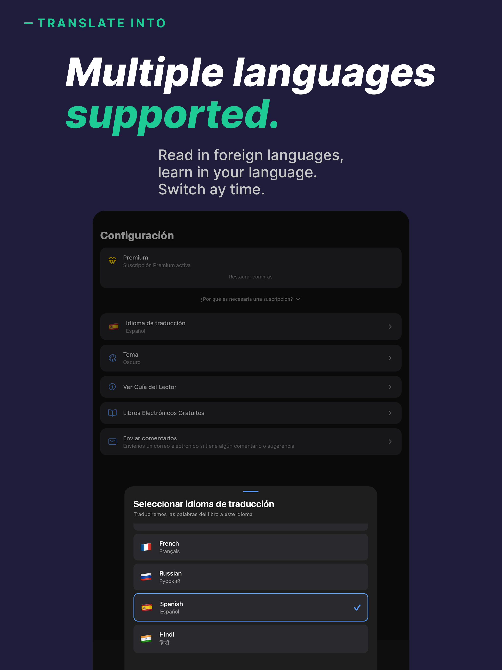 BookLight - EPUB Translator screenshot 14