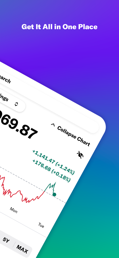 Yahoo Finance: Stocks & News Screenshots
