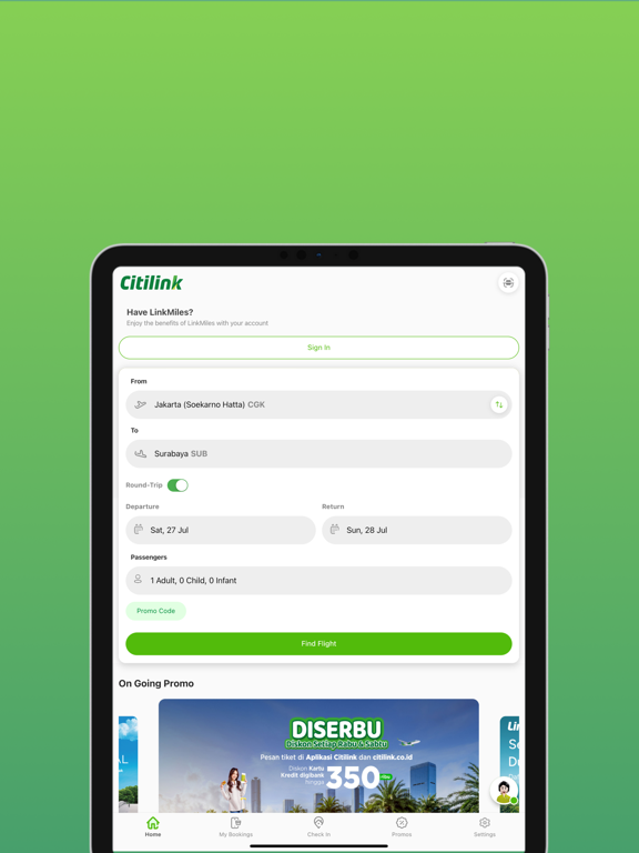 App screenshot