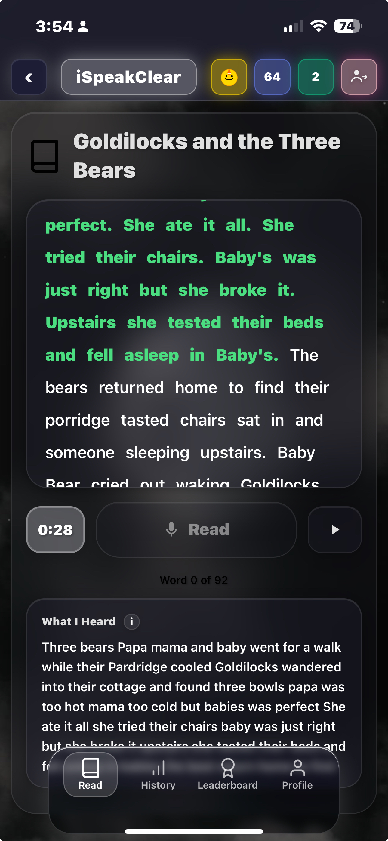 iSpeakClear