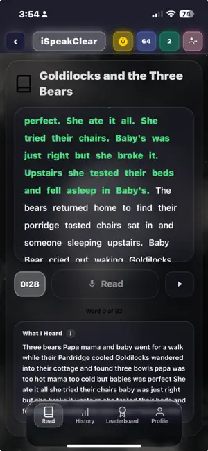 iSpeakClear screenshot 3