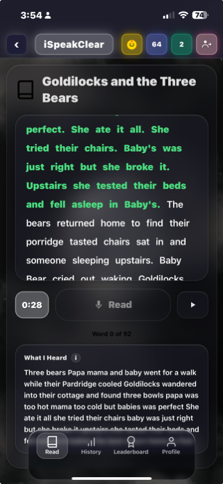 iSpeakClear Screenshot 3 of 9