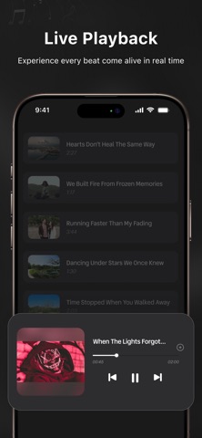 RYT - Music Player iPhone screenshot