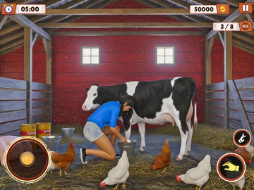 Wild Ranch Farm Animal Life 3D iPad screenshot