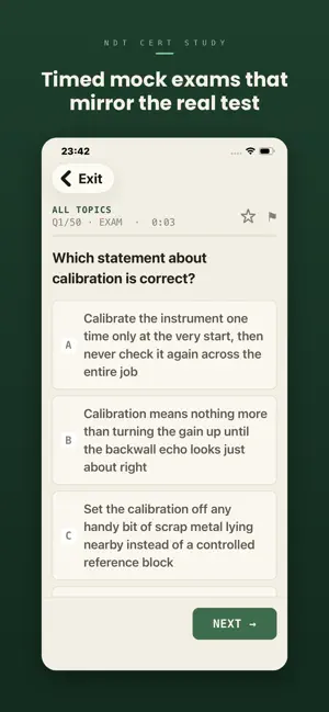 NDT Cert Study screenshot 4