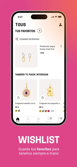 TOUS - Online Jewelry iPhone screenshot 3