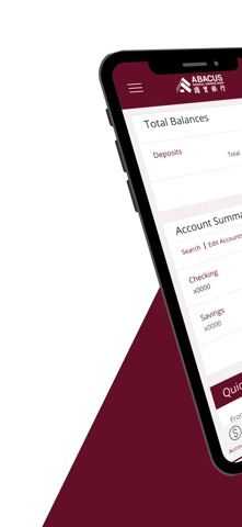Abacus iMobile Banking Screenshot 1 of 7