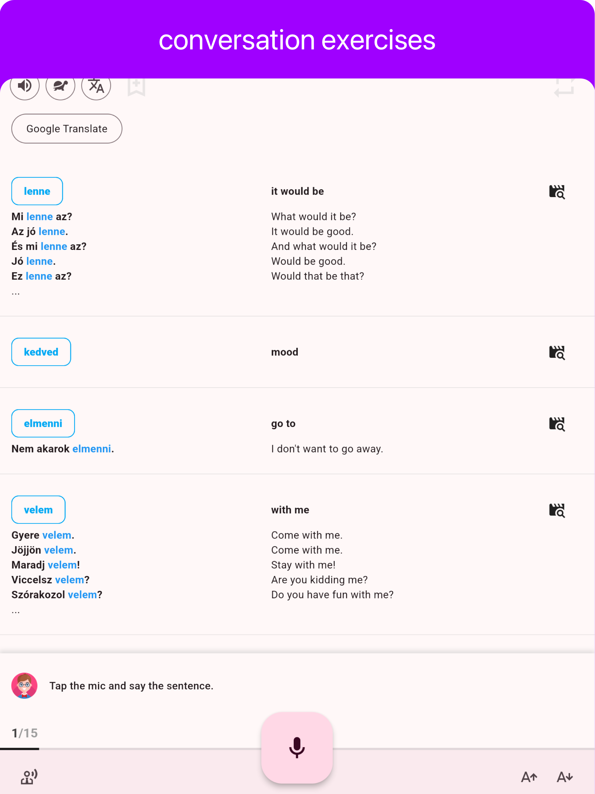 Hungarian - Listening Speaking screenshot 12