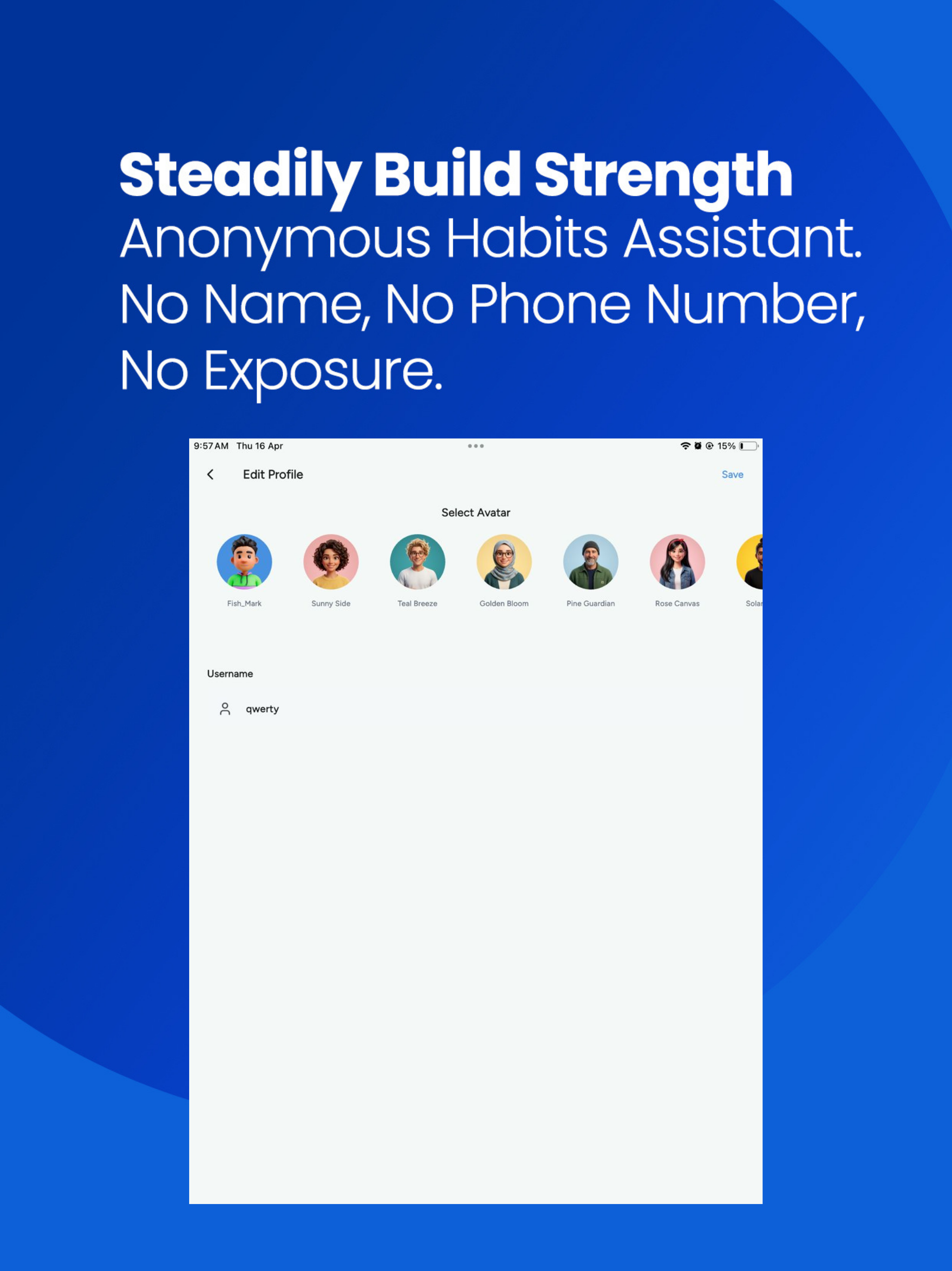 Steady: Anon Habit Support
