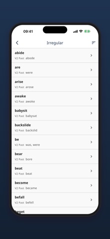 Verb Forms (Thai) Screenshot 5 of 6
