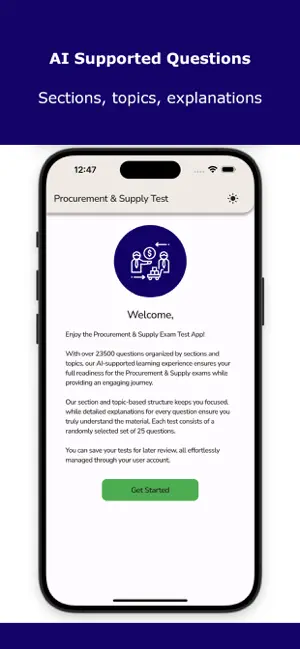 Procurement & Supply Exam Test screenshot 2