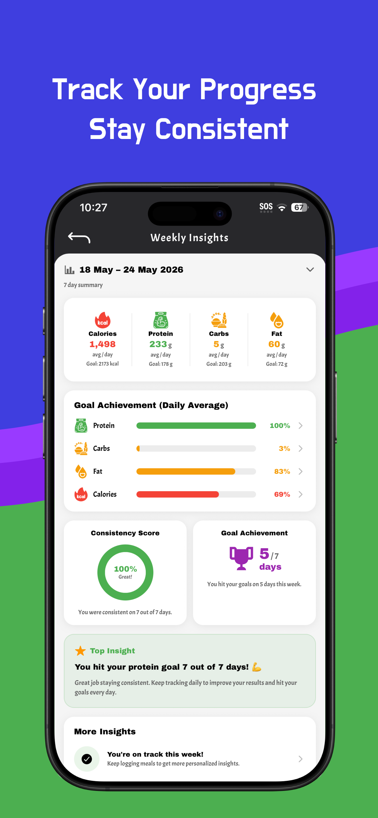 Macro Tracker: Macro Champ screenshot 8