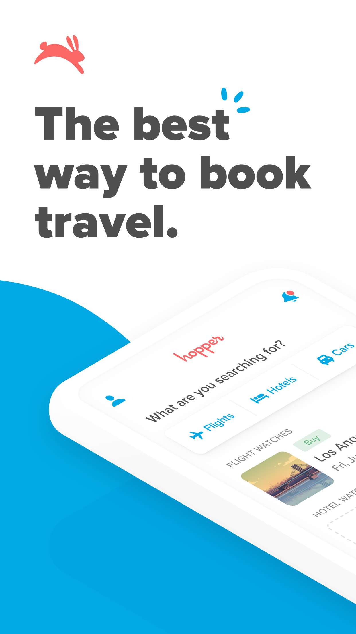 Hopper: Flights, Hotels & Cars screenshot 1
