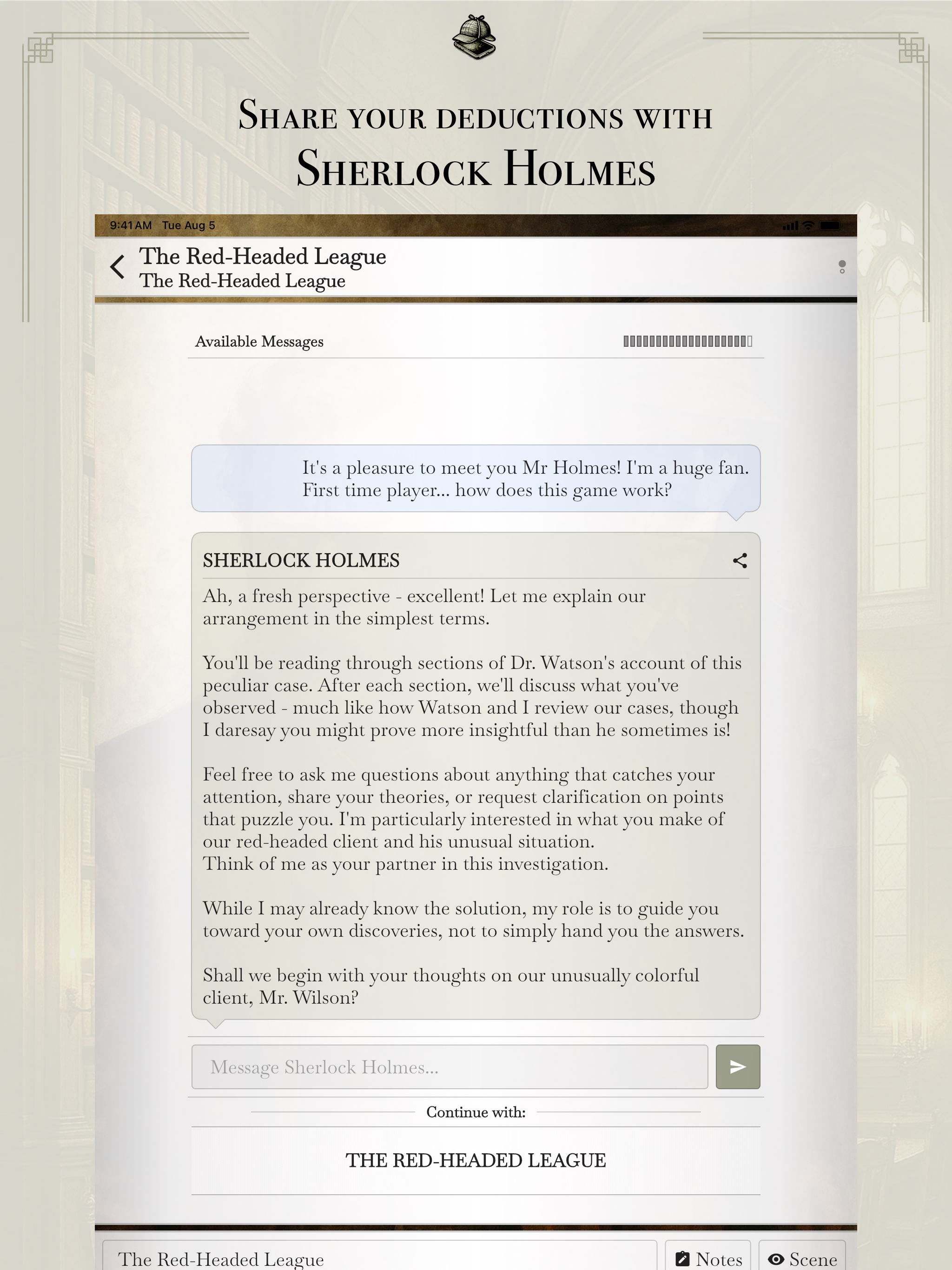 Case Files–With The Detective