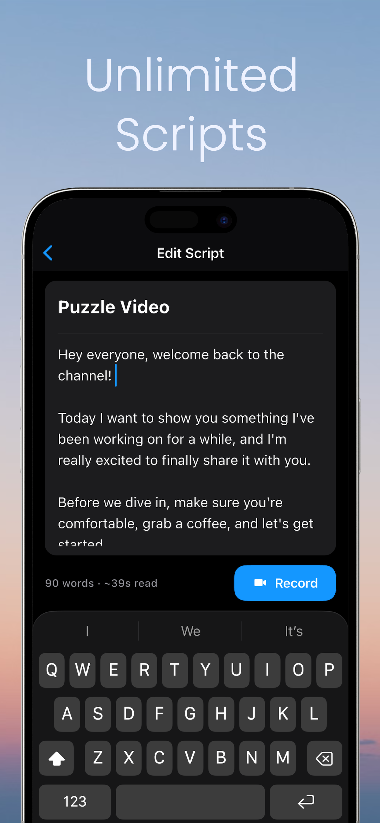 Teleprompter: Video Script screenshot 4