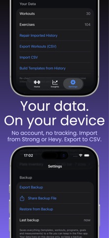 StrengthIQ: Workout Tracker screenshot