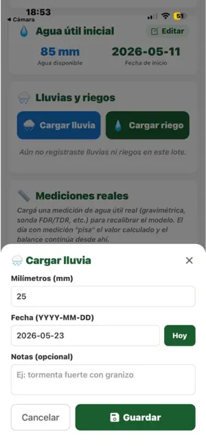 RiegoAppArg screenshot 3
