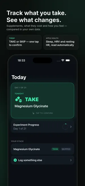 SuppLab: Supplement Tracker screenshot 1