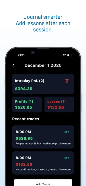 P&L Calendar: PnL Ledger screenshot 4