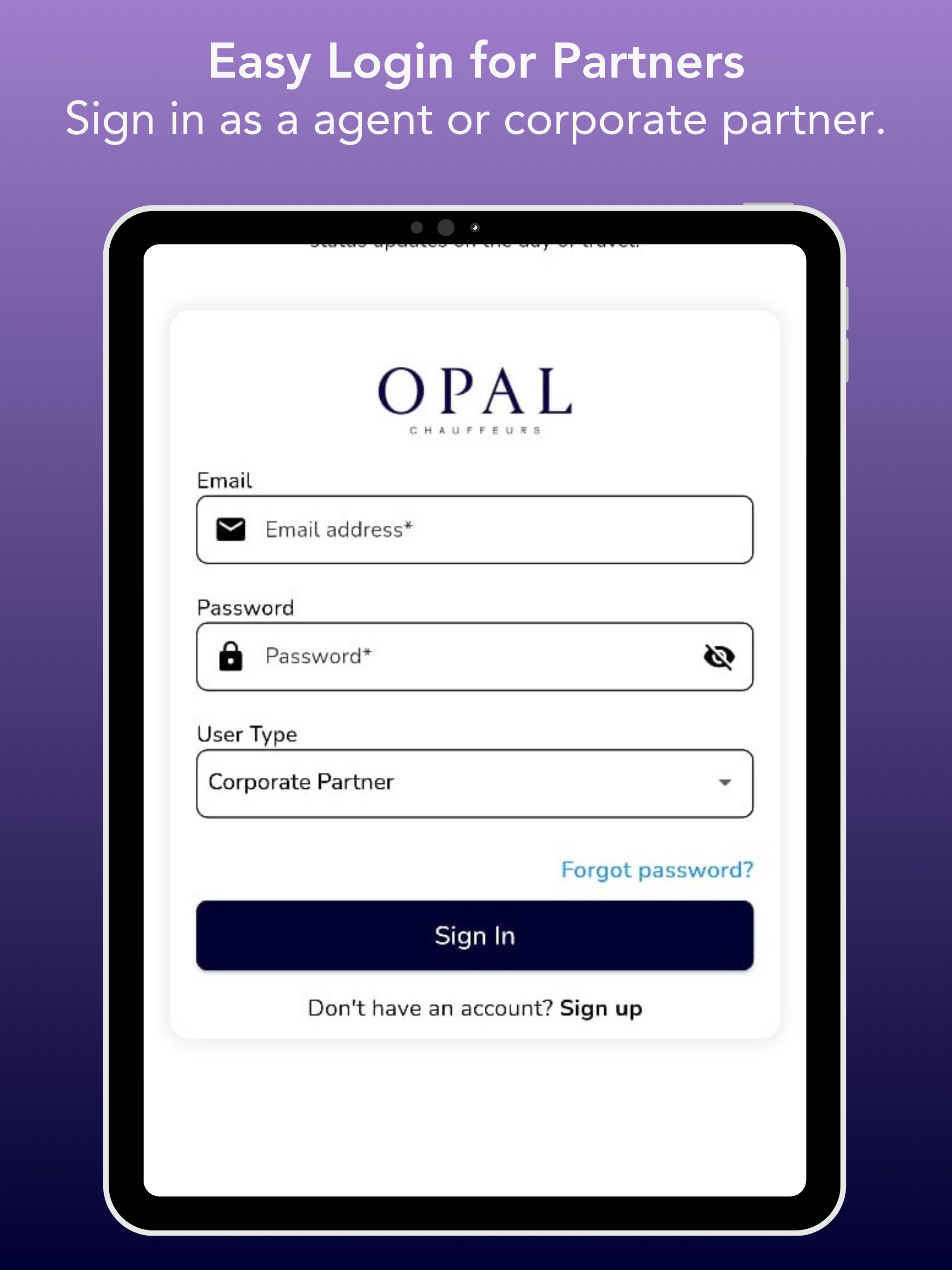 Opal Chauffeurs Business