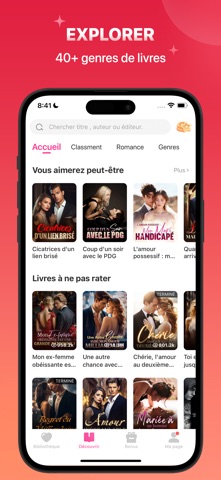 Kifflire: Livres Audio & Roman iPhone screenshot 5