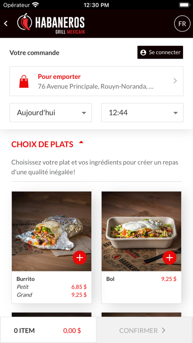 Habaneros Grill Mexicain Screenshot