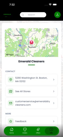 Emerald Dry Cleaners Screenshot 3 of 3