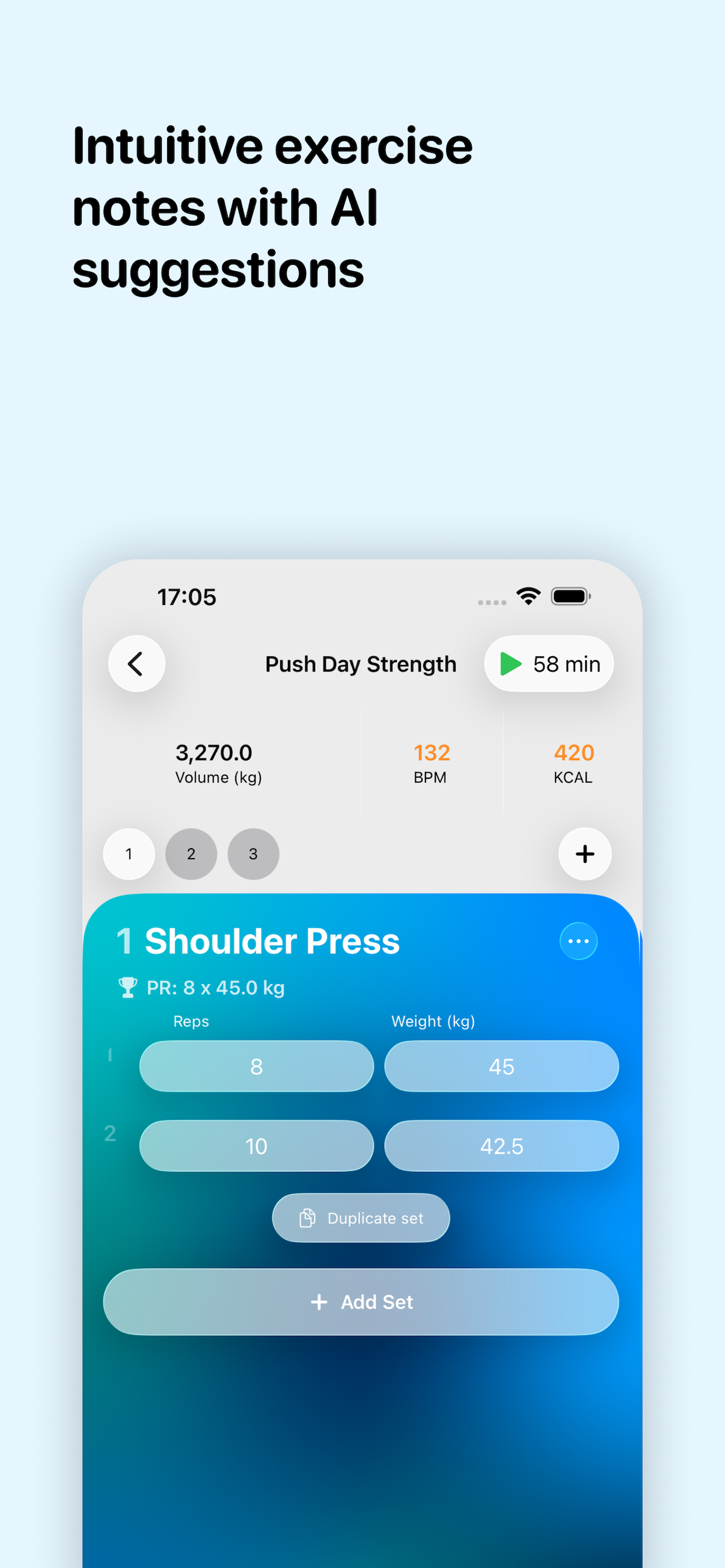 Lifter: Workout App screenshot 3