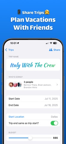 Itinerary Maker by Get Gone screenshot