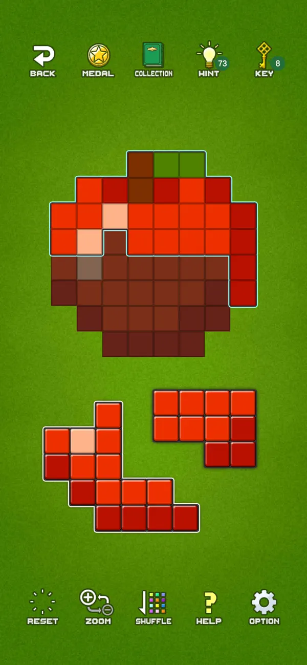 Screenshot #1 pour Dot Piece Puzzle - Pixel Art