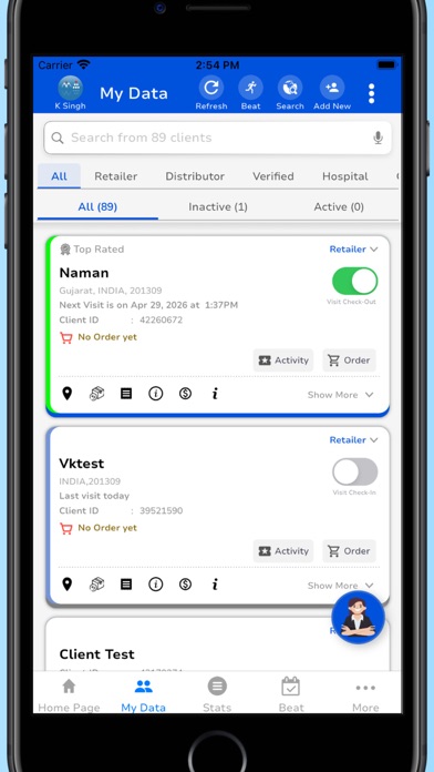 Screenshot #2 pour MAssistCRM