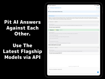 Cumbersome: AI LLM API Client iPad screenshot