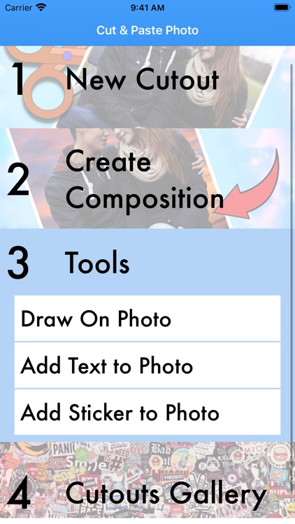 Cut & Paste Photo Editor