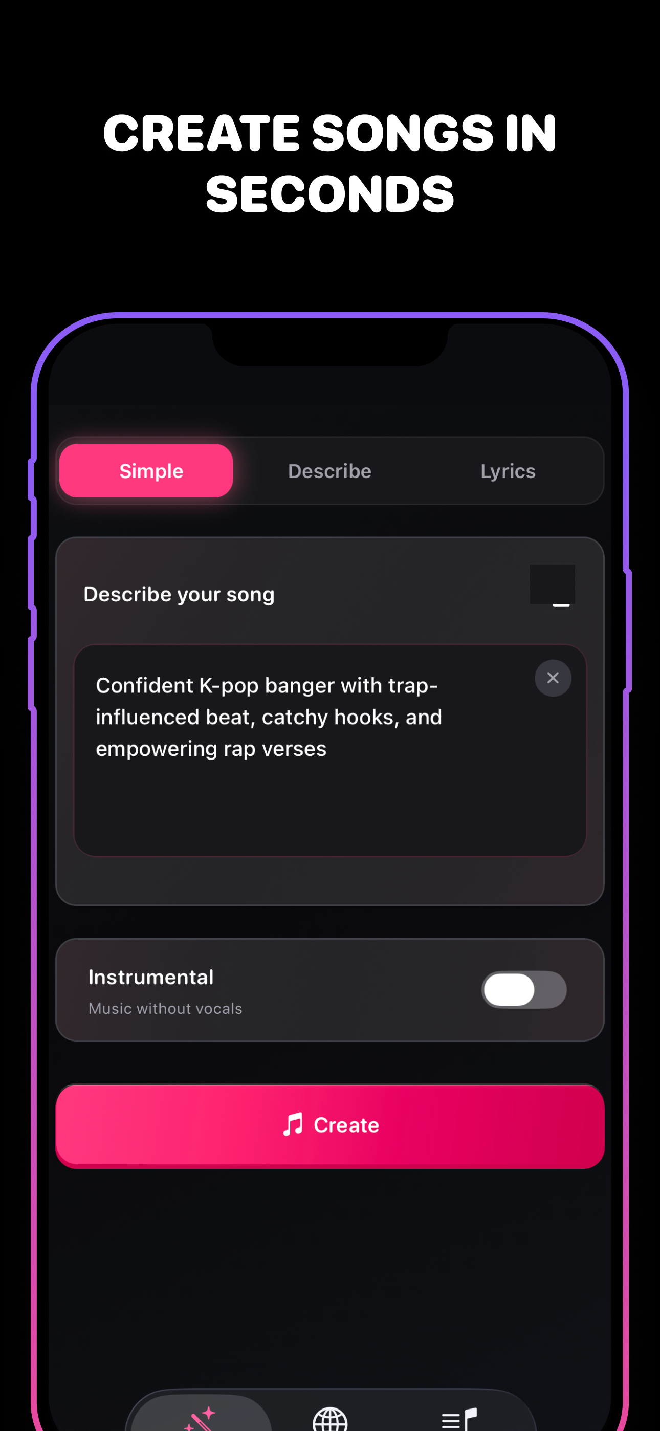 AI Music & Song Maker: Meloro