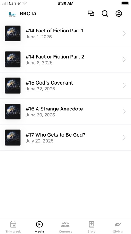 Bethel Baptist Oskaloosa IA