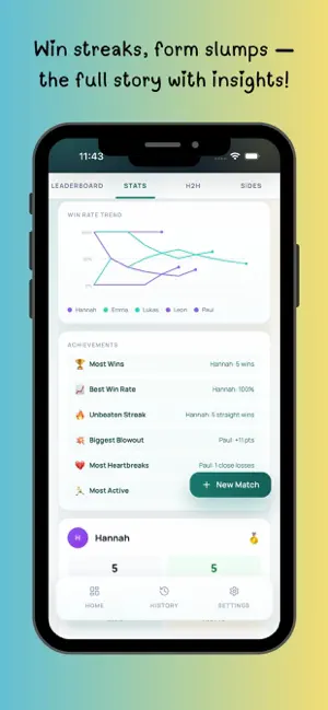 Smoosh: Ping Pong Scorekeeper screenshot 3