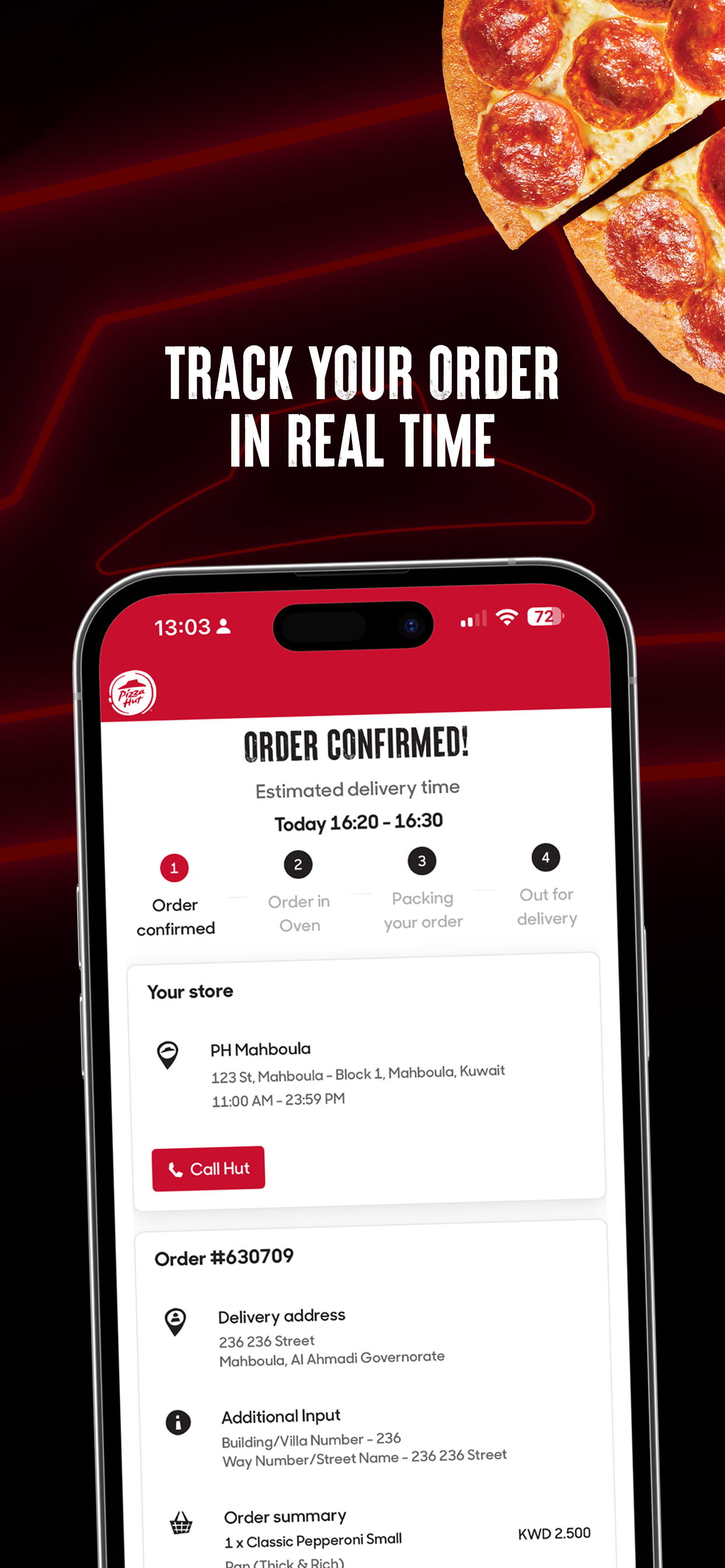 Pizza Hut KWT - Order Food Now