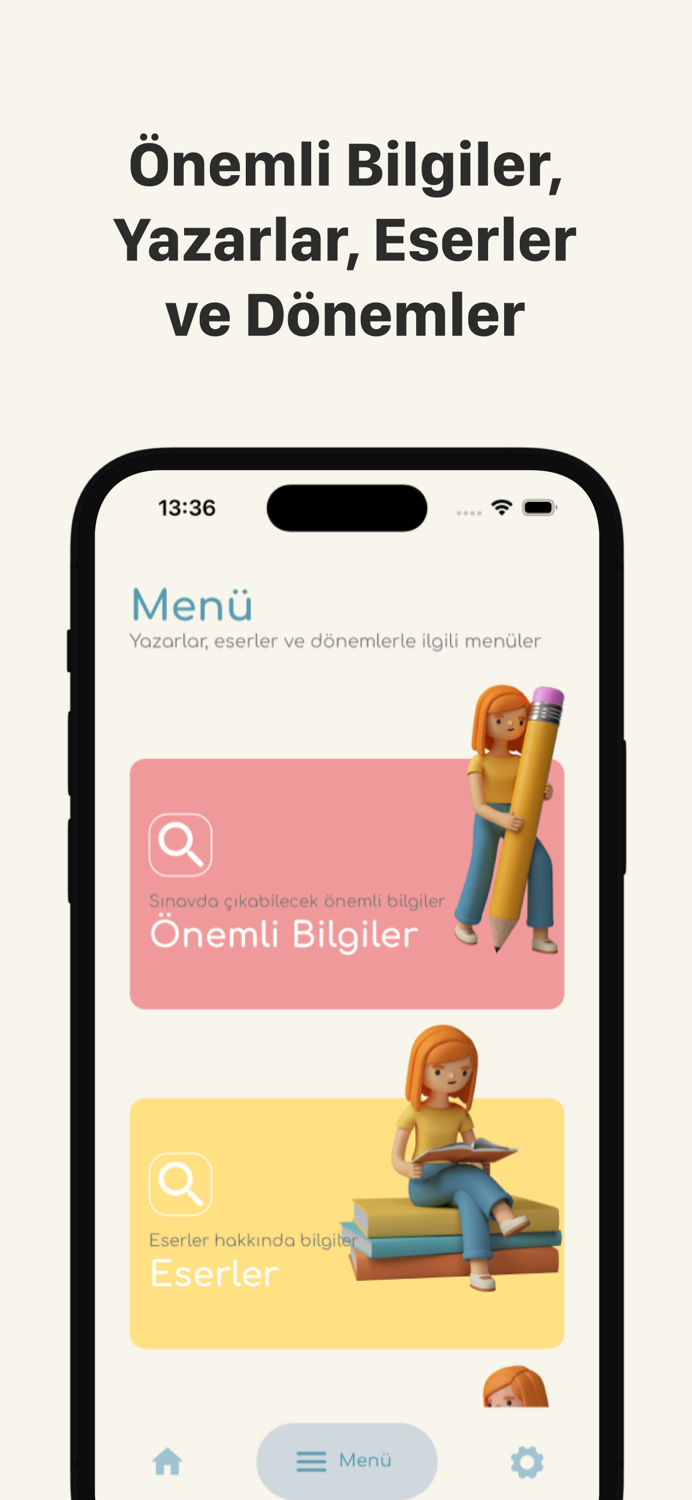 Yazar Eser YKS, AYT Edebiyat